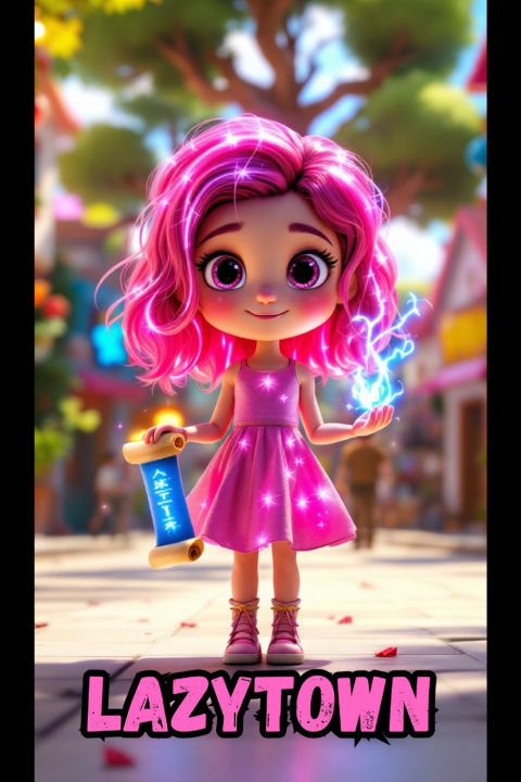 Boek LazyTown Daisy Bell