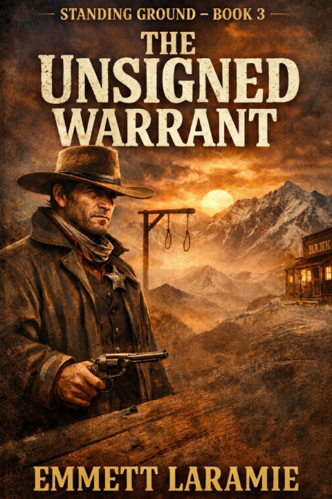 Kniha The Unsigned Warrant Emmett Laramie