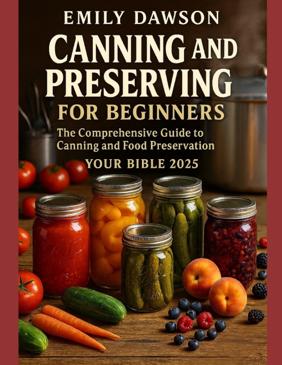 Kniha CANNING and PRESERVING for beginners The Comprehensive guide to canning and food preservation. Emily Dawson