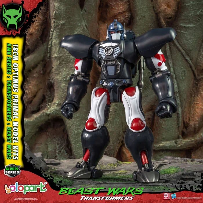 Igra/Igrača Transformers: Beast Wars AMK Series Plastic Model Kit Optimus Primal 18 cm 