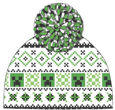 Proizvodi od papira Minecraft Pom-Pom Beanie 