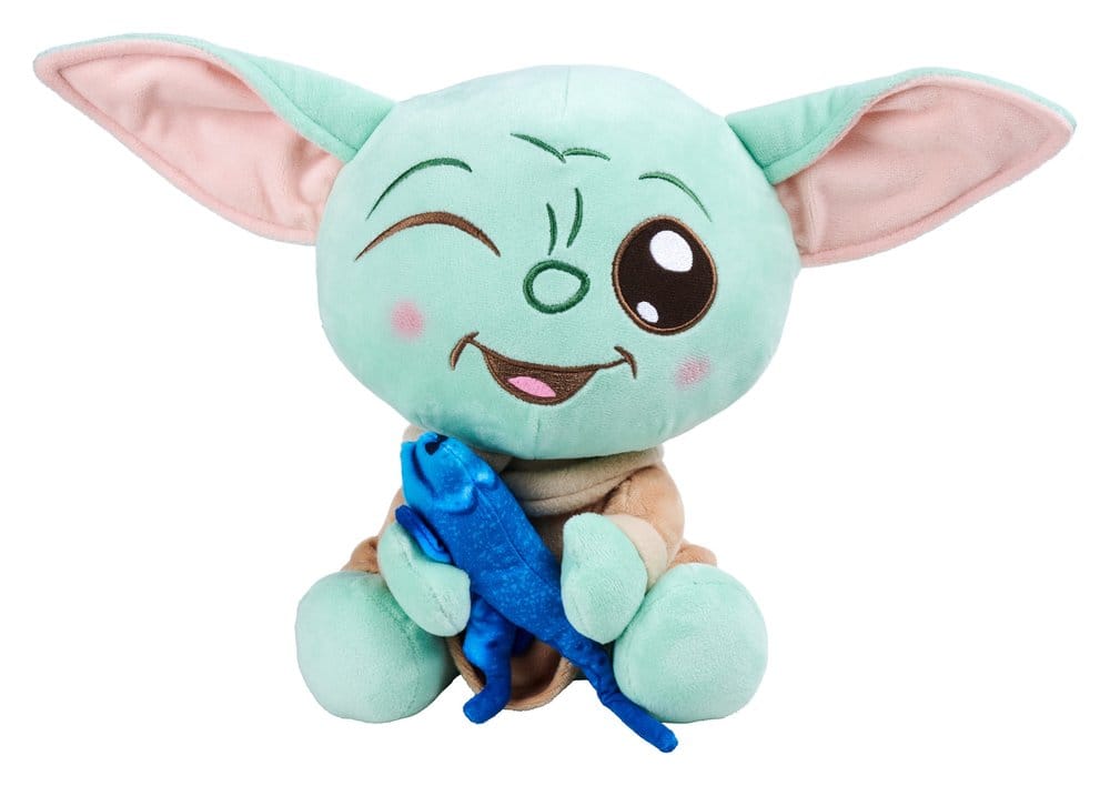 Igra/Igračka Star Wars Mandalorian Plush Figure Grogu with Lizard 25 cm 