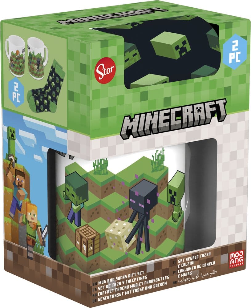Pisarniški material Minecraft Mug & Socks Set 