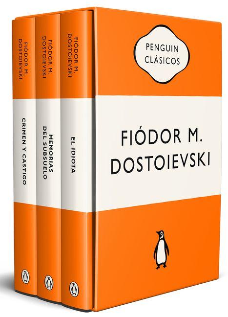 Boek Estuche Dostoievski (contiene: Crimen y castigo  Memorias del subsuelo  El idiota) Fiódor M. Dostoievski