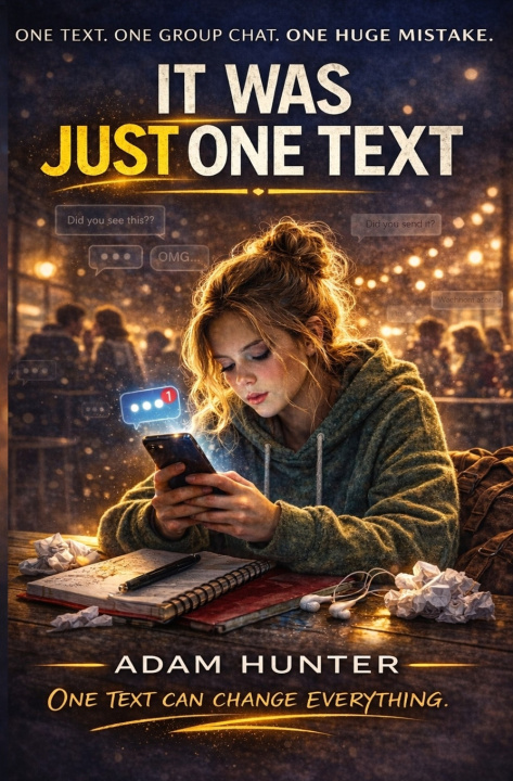 Boek It Was JUST One Text Adam Hunter