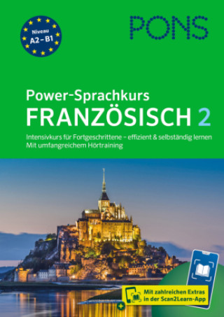 Knjiga PONS Power-Sprachkurs Französisch 2 
