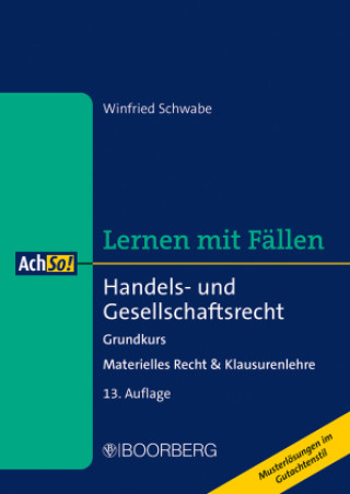 Boek Handels- und Gesellschaftsrecht Winfried Schwabe