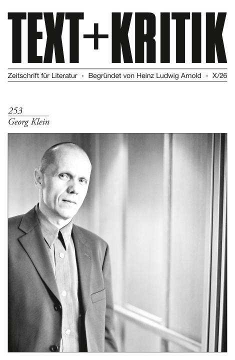 Kniha Georg Klein Steffen Martus