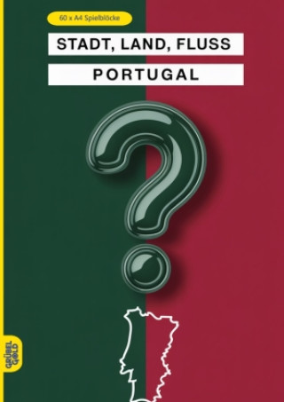 Knjiga Stadt, Land, Fluss, Portugal Grübelgold Rätselhefte