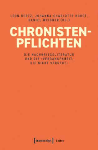 Książka Chronistenpflichten Johanna-Charlotte Horst