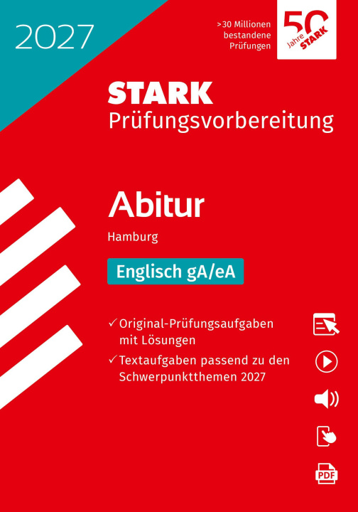 Buch STARK Englisch - Abitur 2027 Hamburg - Prüfungsvorbereitung 