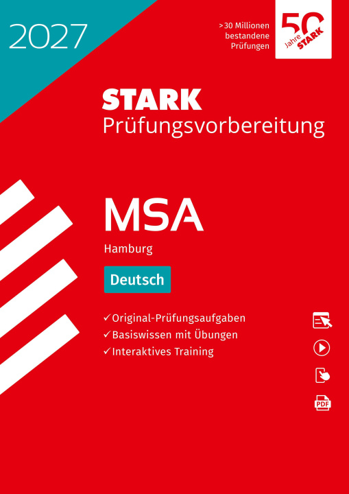 Knjiga STARK Deutsch - MSA 2027 Hamburg - Prüfungsvorbereitung 