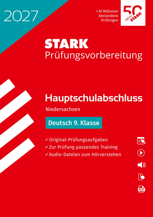 Buch STARK Deutsch 9. Klasse - Hauptschulabschluss 2027 Niedersachsen - Prüfungsvorbereitung 