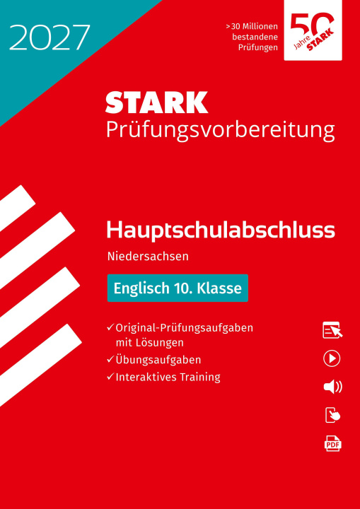 Kniha STARK Englisch - Hauptschulabschluss 2027 Niedersachsen - Prüfungsvorbereitung inkl. Lösungen 