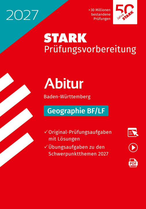 Kniha STARK Geographie - Abitur 2027 BW - Prüfungsvorbereitung 