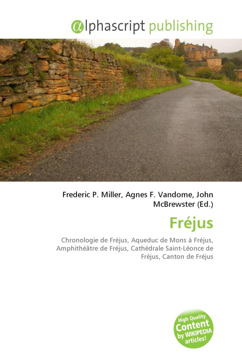 Kniha Fréjus Agnes F. Vandome
