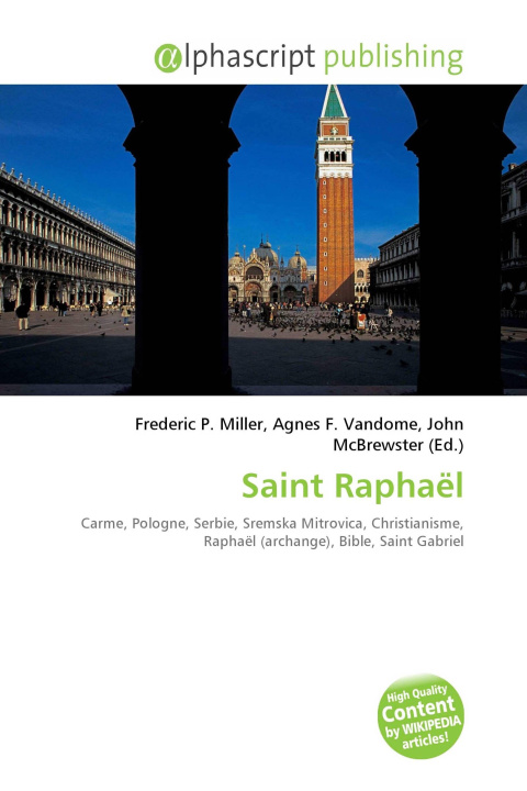 Kniha Saint Raphaël Agnes F. Vandome