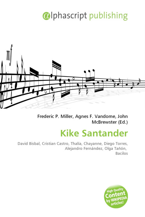 Kniha Kike Santander Agnes F. Vandome