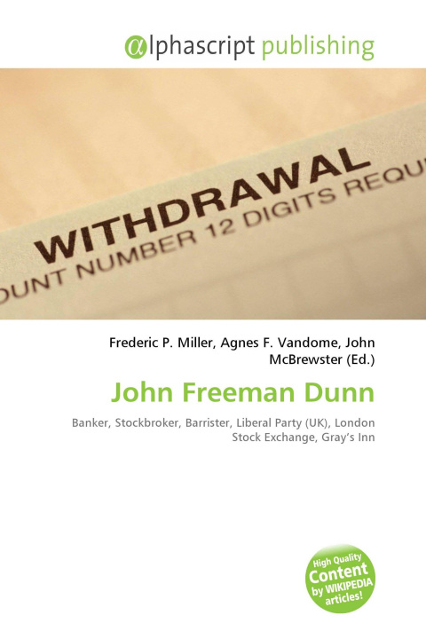 Kniha John Freeman Dunn Agnes F. Vandome
