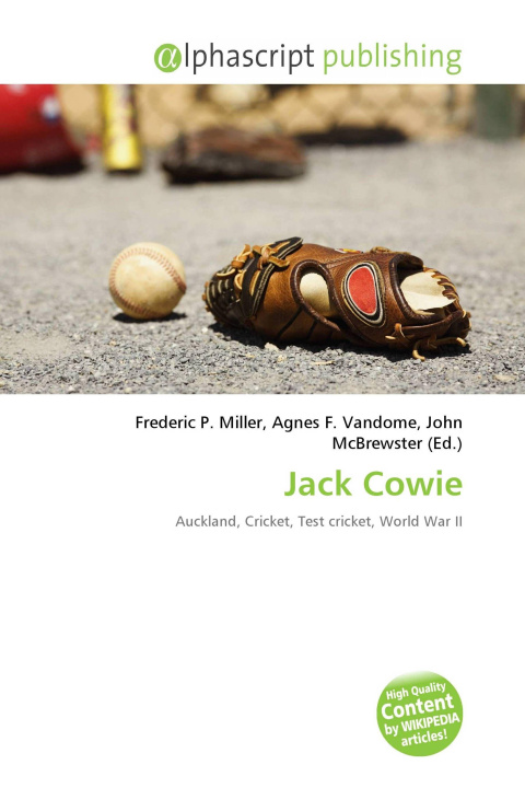 Kniha Jack Cowie Agnes F. Vandome