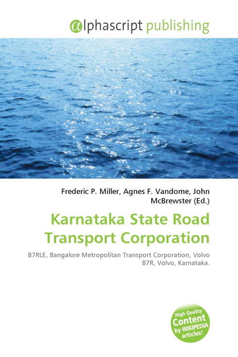 Knjiga Karnataka State Road Transport Corporation Agnes F. Vandome