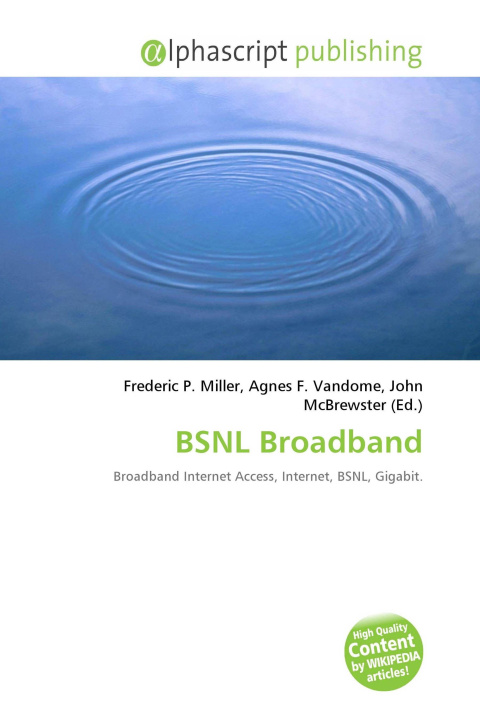 Buch BSNL Broadband Agnes F. Vandome