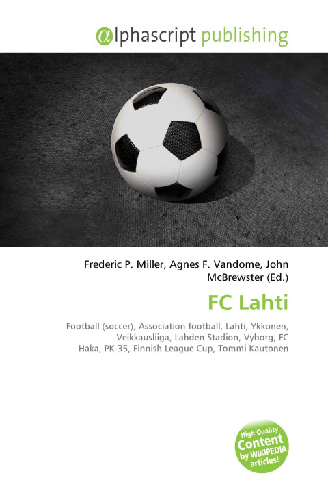 Knjiga FC Lahti Agnes F. Vandome