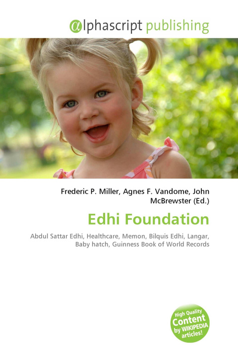 Kniha Edhi Foundation Agnes F. Vandome