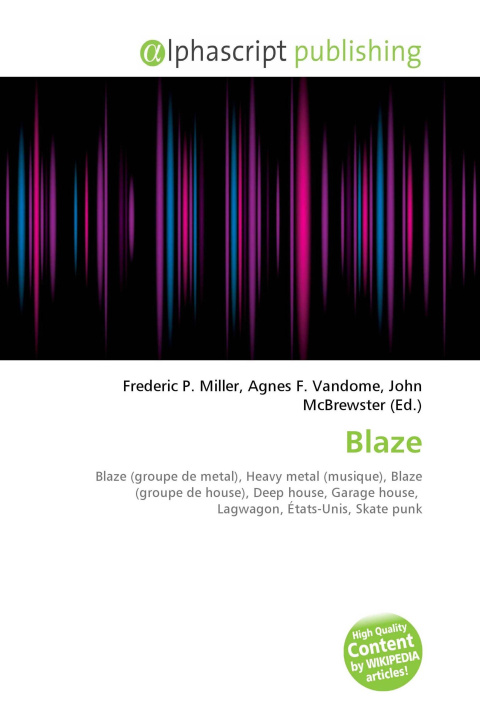 Kniha Blaze Agnes F. Vandome