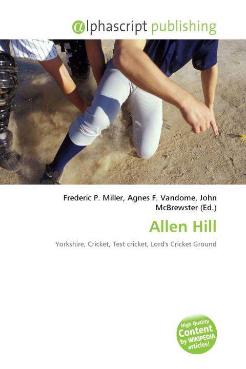 Kniha Allen Hill Agnes F. Vandome