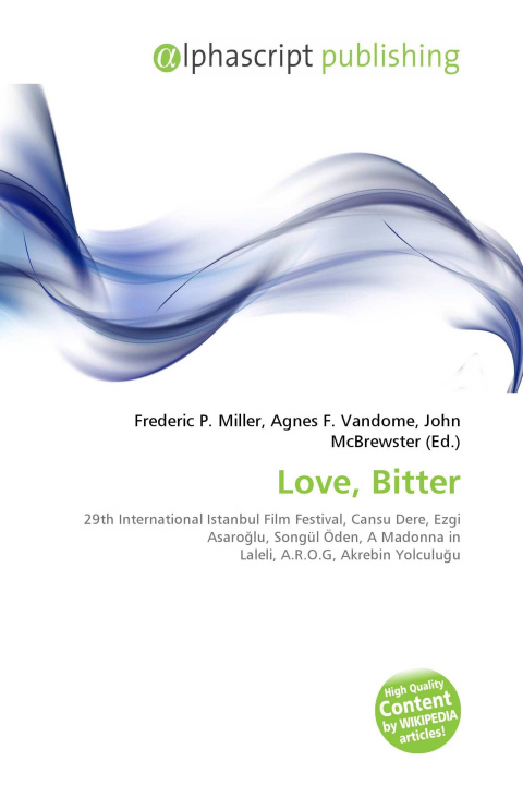 Kniha Love, Bitter Agnes F. Vandome