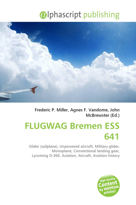 Kniha FLUGWAG Bremen ESS 641 Agnes F. Vandome