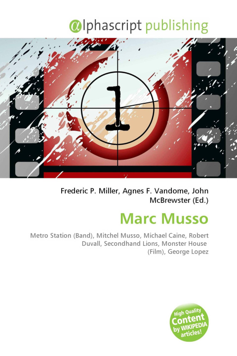 Kniha Marc Musso Agnes F. Vandome