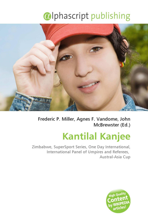 Kniha Kantilal Kanjee Agnes F. Vandome