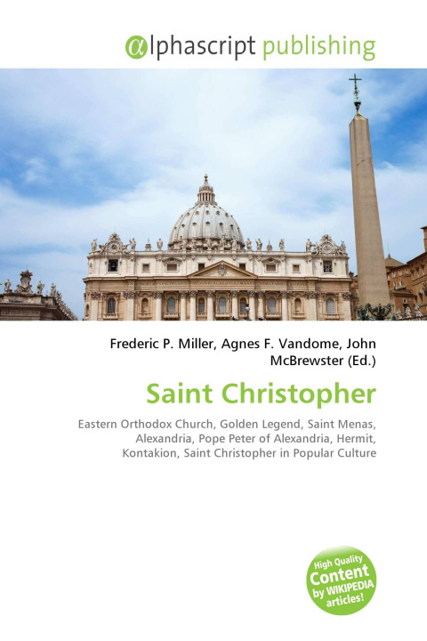 Kniha Saint Christopher Agnes F. Vandome