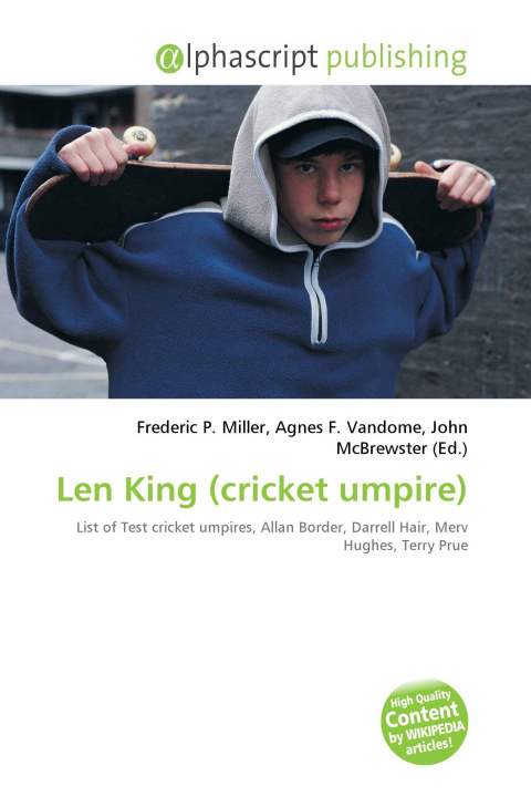 Kniha Len King (cricket umpire) Agnes F. Vandome