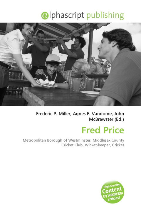 Kniha Fred Price Agnes F. Vandome