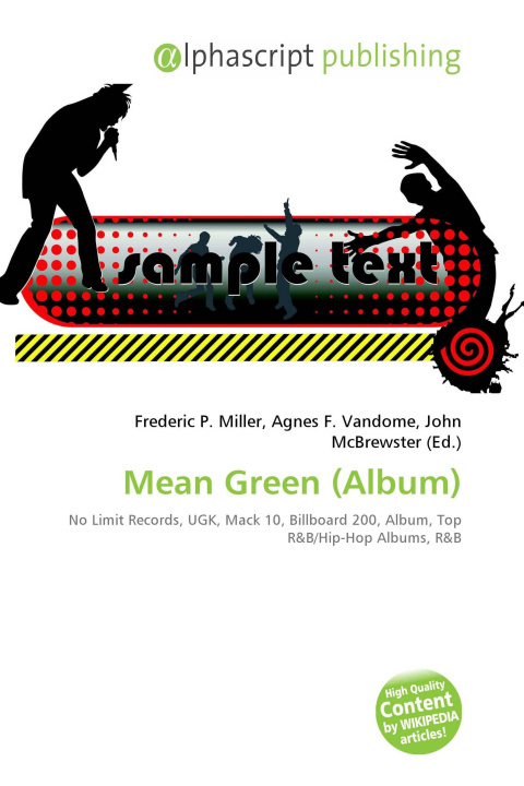 Knjiga Mean Green (Album) Agnes F. Vandome