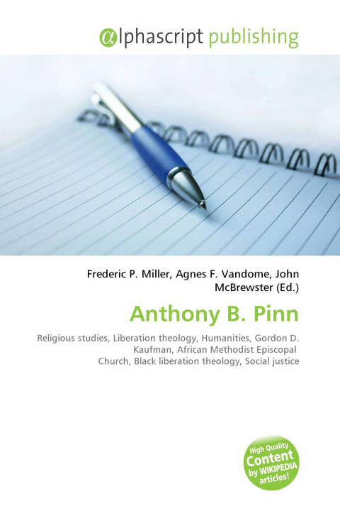 Kniha Anthony B. Pinn Agnes F. Vandome