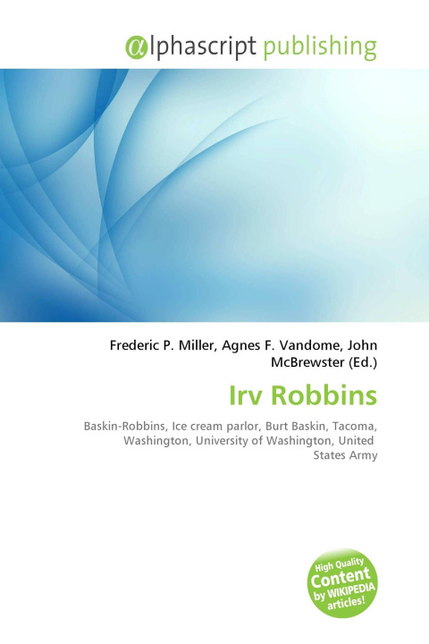 Kniha Irv Robbins Agnes F. Vandome