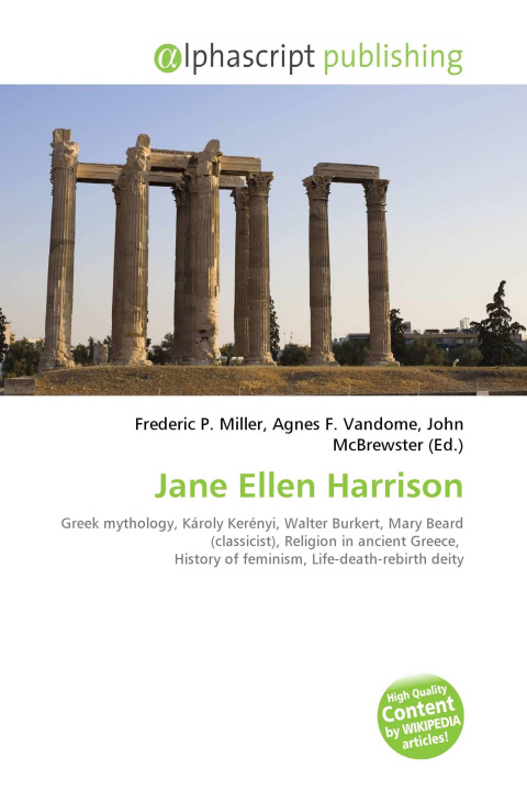 Kniha Jane Ellen Harrison Agnes F. Vandome