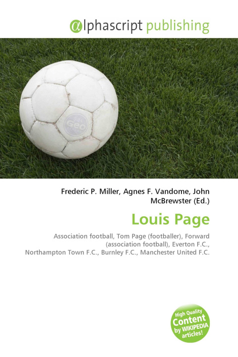 Kniha Louis Page Agnes F. Vandome