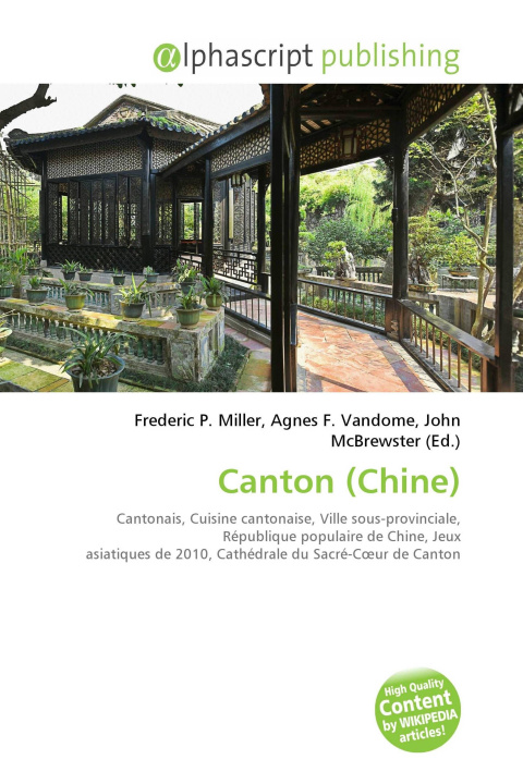 Kniha Canton (Chine) Agnes F. Vandome