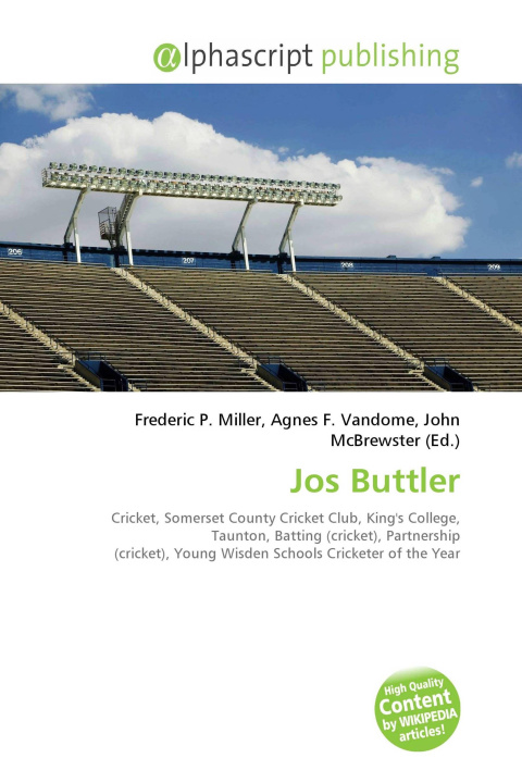 Knjiga Jos Buttler Agnes F. Vandome