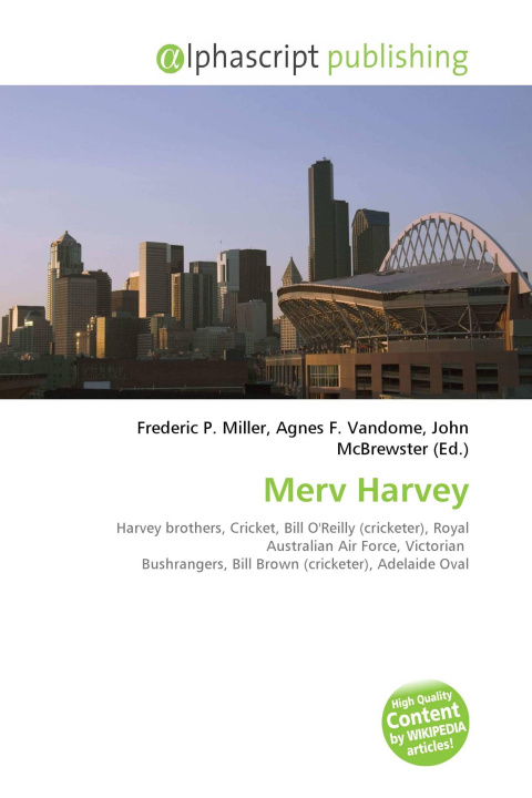 Kniha Merv Harvey Agnes F. Vandome