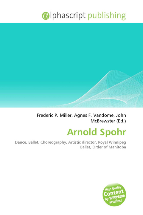 Kniha Arnold Spohr Agnes F. Vandome
