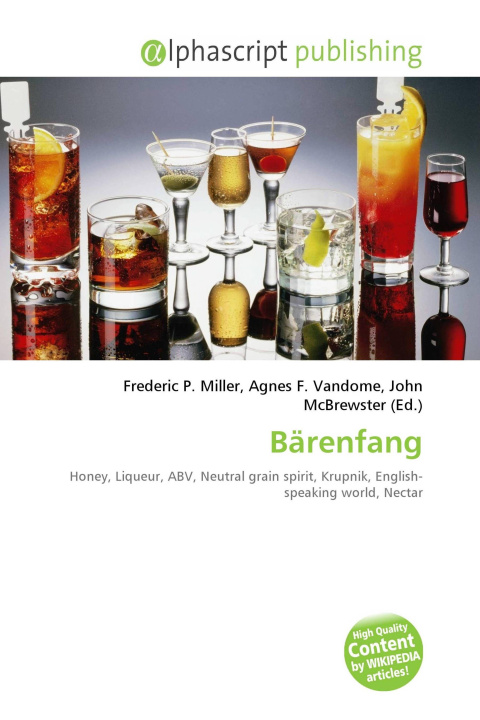 Kniha Bärenfang Agnes F. Vandome