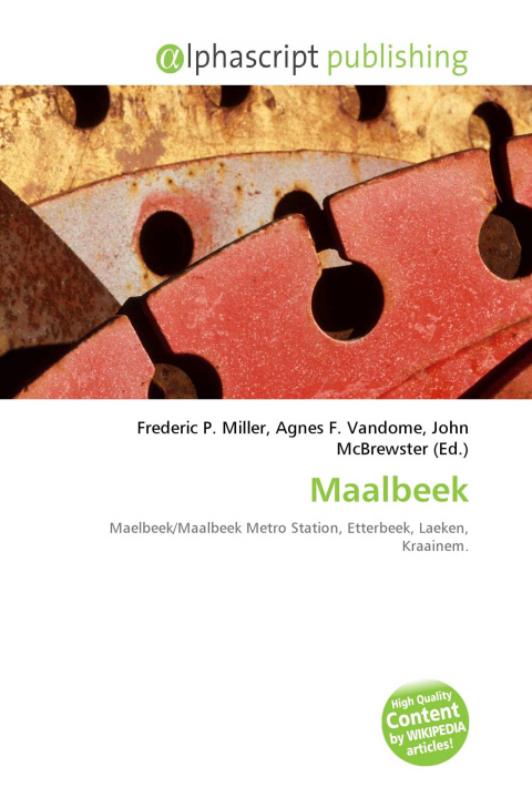 Kniha Maalbeek Agnes F. Vandome
