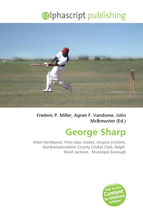 Knjiga George Sharp Agnes F. Vandome