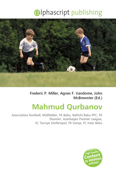 Kniha Mahmud Qurbanov Agnes F. Vandome